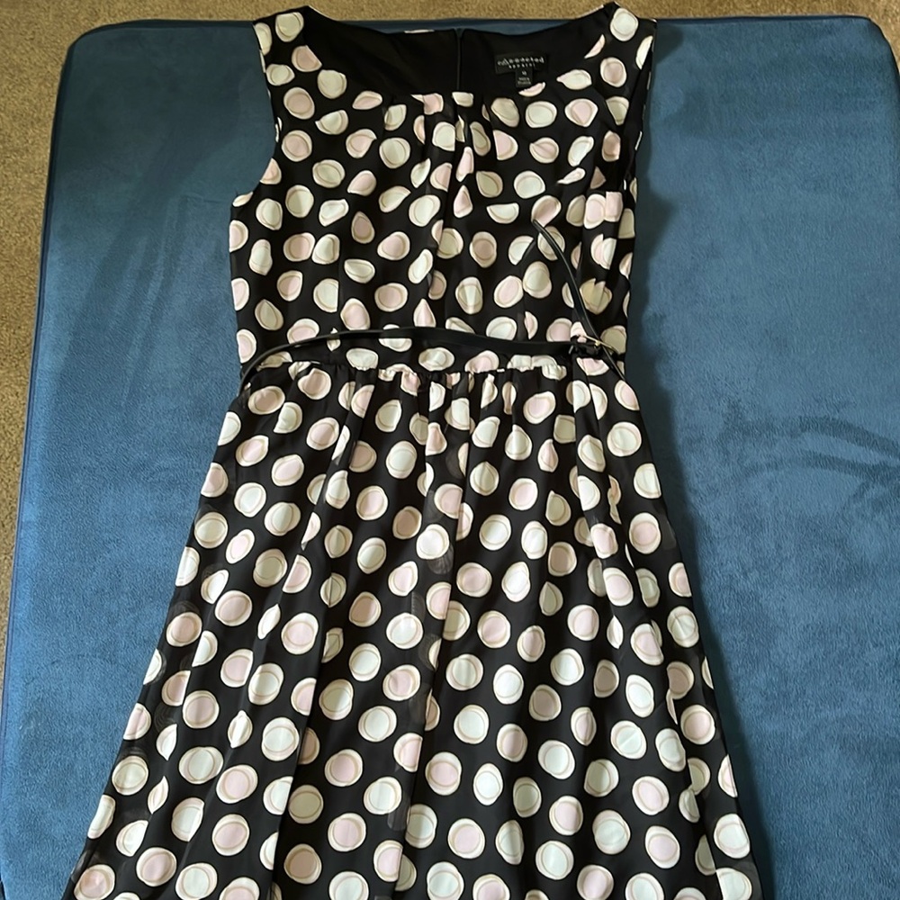Connected apparel polka dot dress